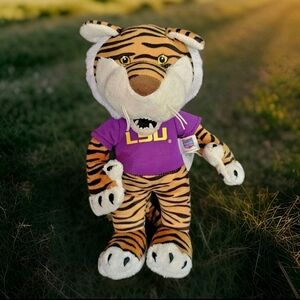 Bleacher Creatures LSU Mike The Tiger 10" Plush Figure Mascot EUC
